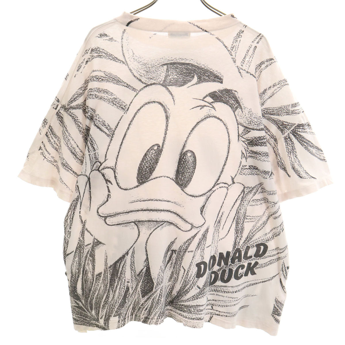 Mickey Family ミッキーファミリー 90s オールド ドナルドダック 半袖 Tシャツ ホワイト メンズ