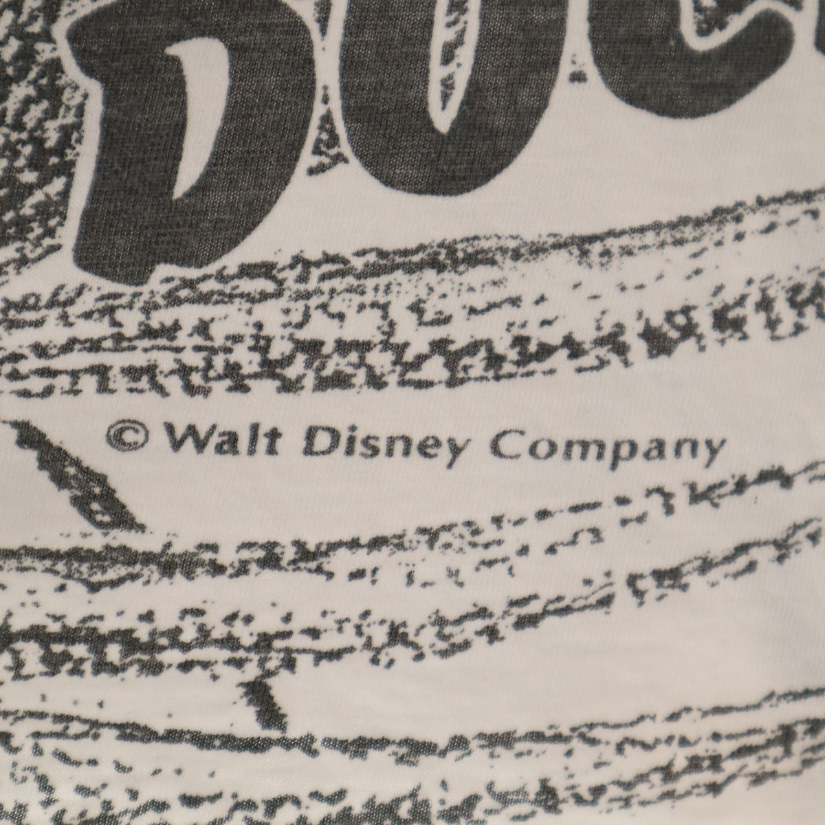 Mickey Family ミッキーファミリー 90s オールド ドナルドダック 半袖 Tシャツ ホワイト メンズ