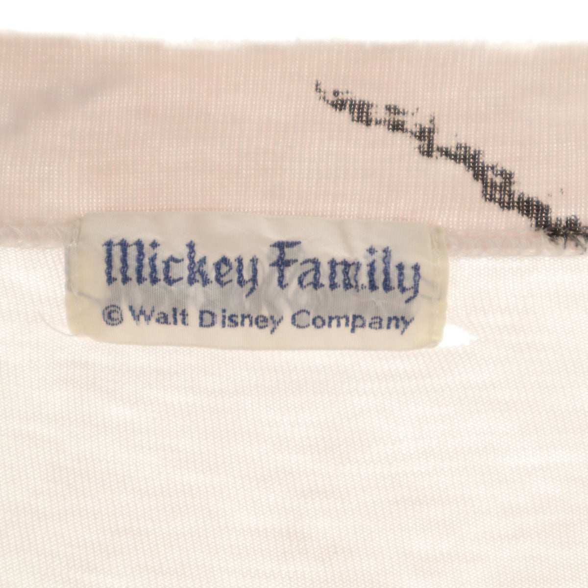 Mickey Family ミッキーファミリー 90s オールド ドナルドダック 半袖 Tシャツ ホワイト メンズ