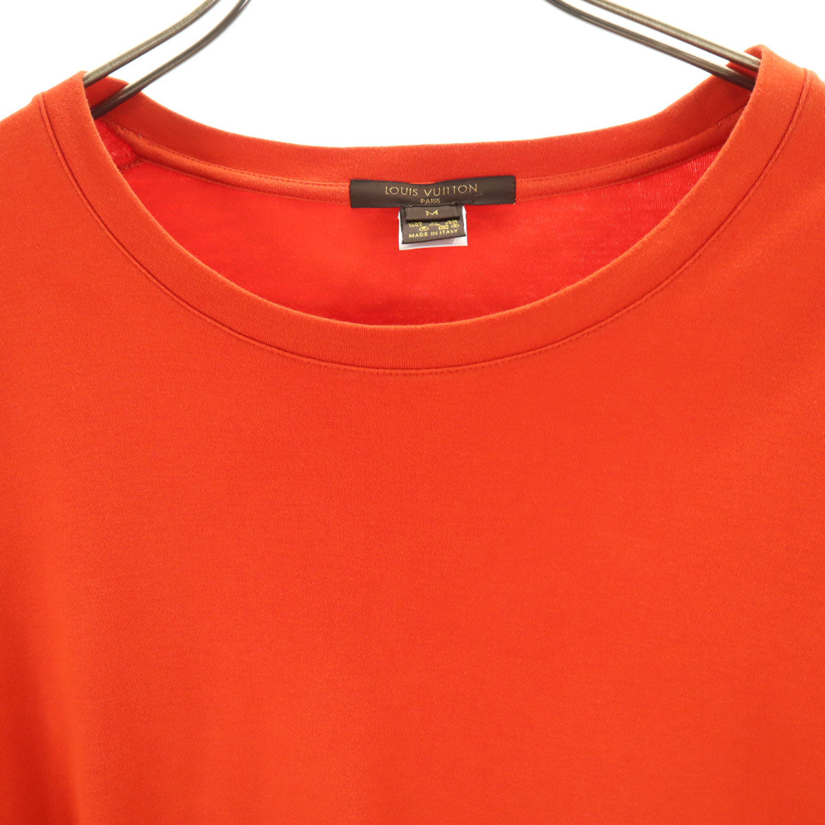 LOUIS VUITTON ルイヴィトン イタリア製 半袖 Tシャツ M オレンジ メンズ