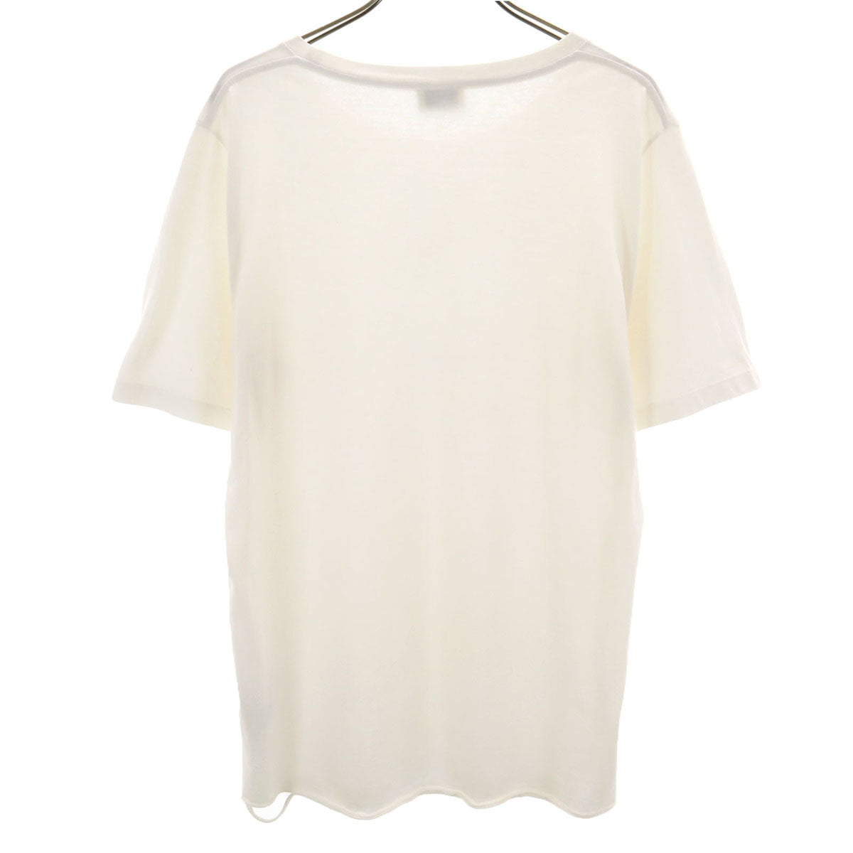 SAINT LAURENT サンローラン イタリア製 半袖 Tシャツ M ホワイト メンズ