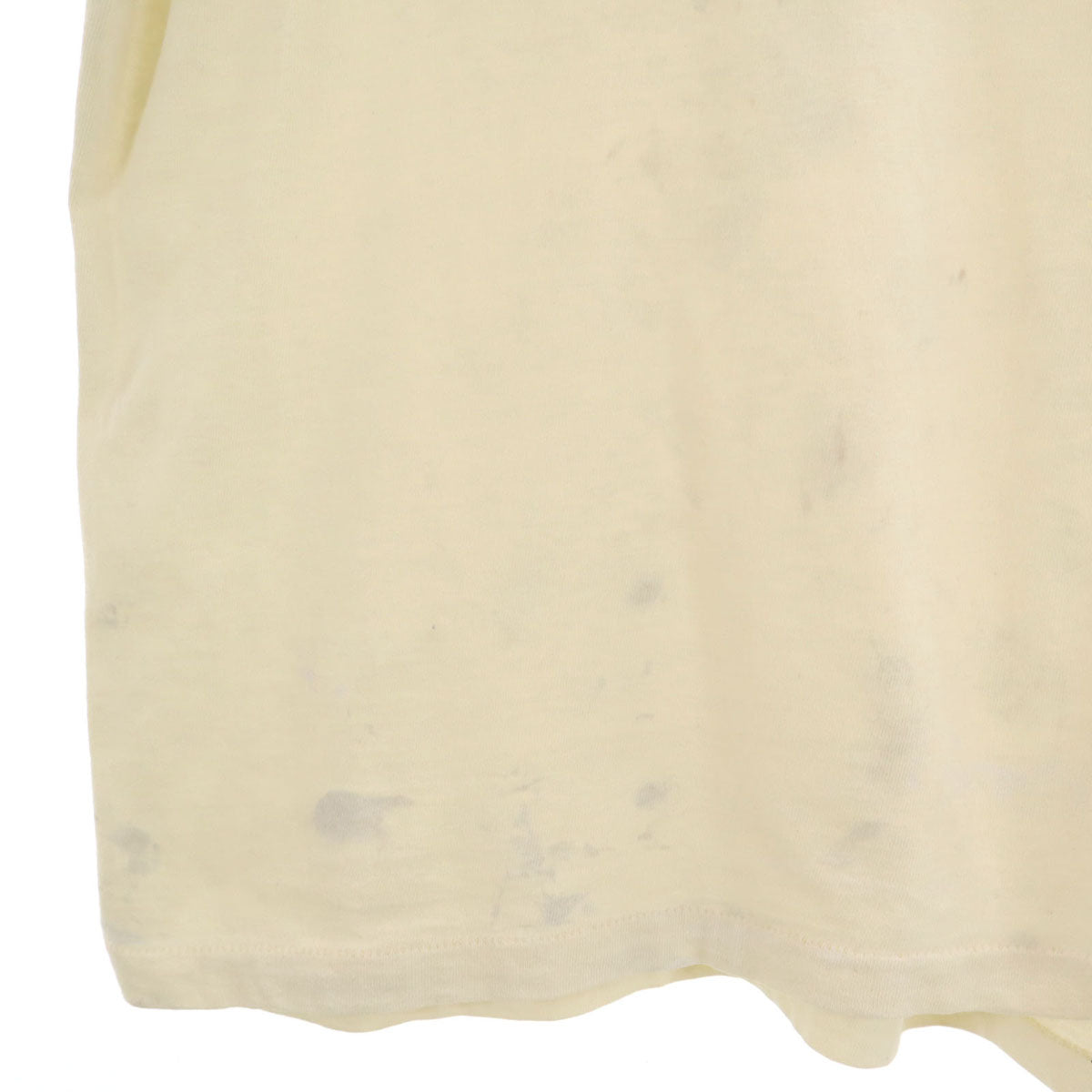 ONEITA オニータ 90s USA製 オールド むすび ジムチーム 半袖 Tシャツ XL クリーム POWER-T おにぎり シングルステッチ メンズ