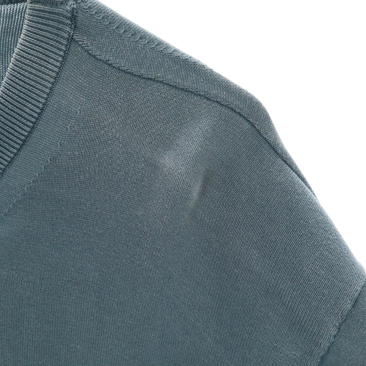 crepuscule クレプスキュール 半袖 ポケット ニット Tシャツ 2 チャコールグレー メンズ