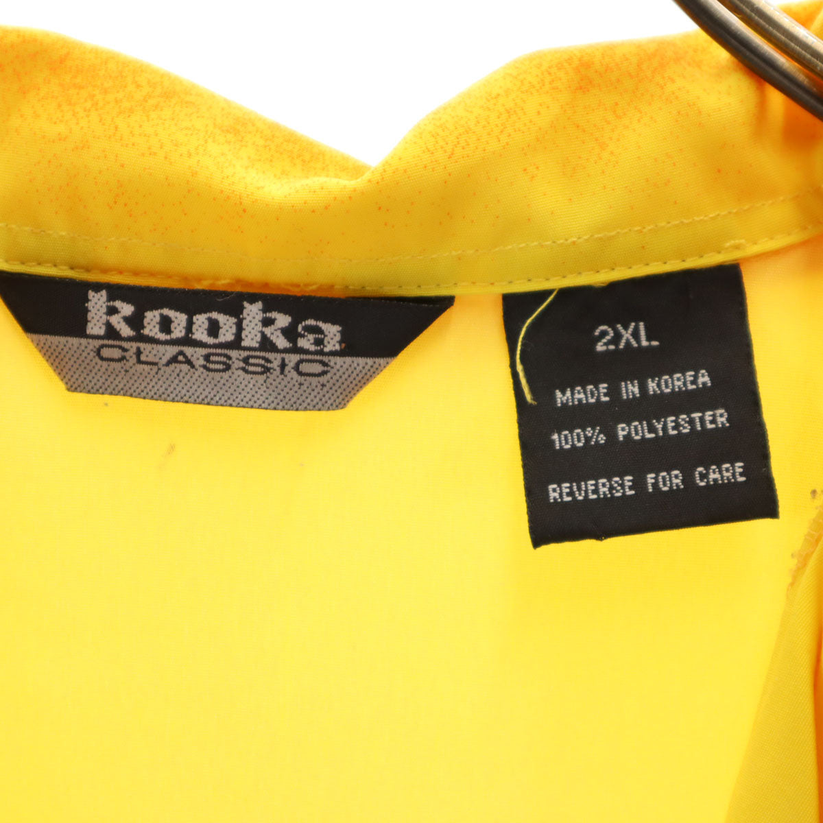 ROORA CLASSIC るろうに剣心 相楽左之助 半袖 オープンカラーシャツ 2XL オレンジ ビッグサイズ メンズ