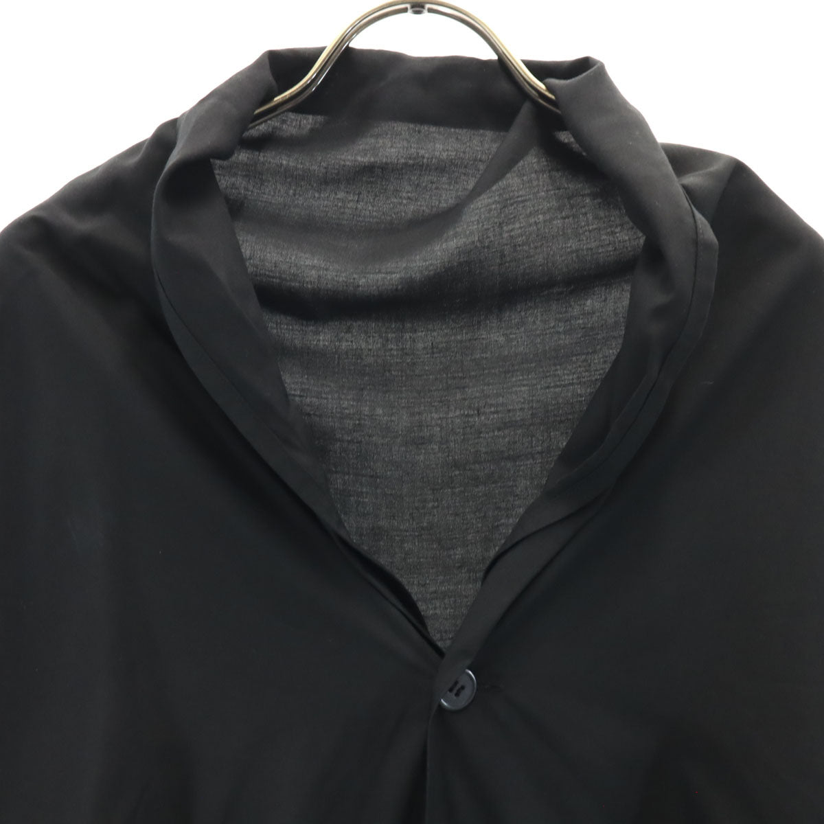 Y's ワイズ 日本製 ノースリーブ シャツ 3 ブラック ヨウジヤマモト レディース