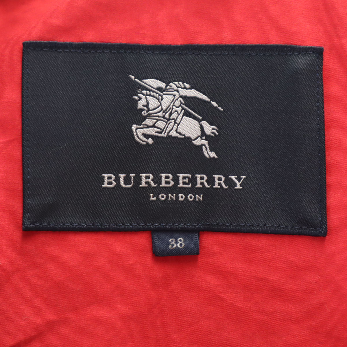 BURBERRY LONDON バーバリーロンドン ブルゾン 38 ネイビー 三陽商会 ジャケット レディース