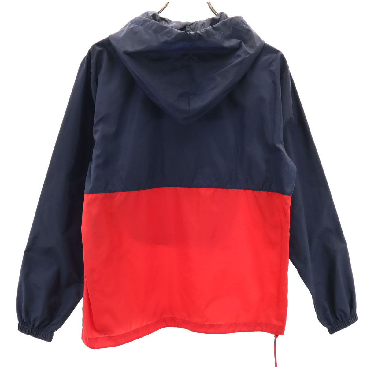 adidas アディダス 80s ヴィンテージ アノラックパーカー S ネイビー ポケッタブル メンズ