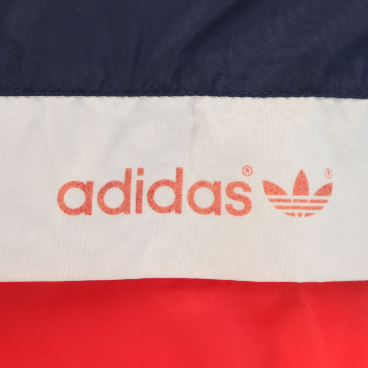 adidas アディダス 80s ヴィンテージ アノラックパーカー S ネイビー ポケッタブル メンズ