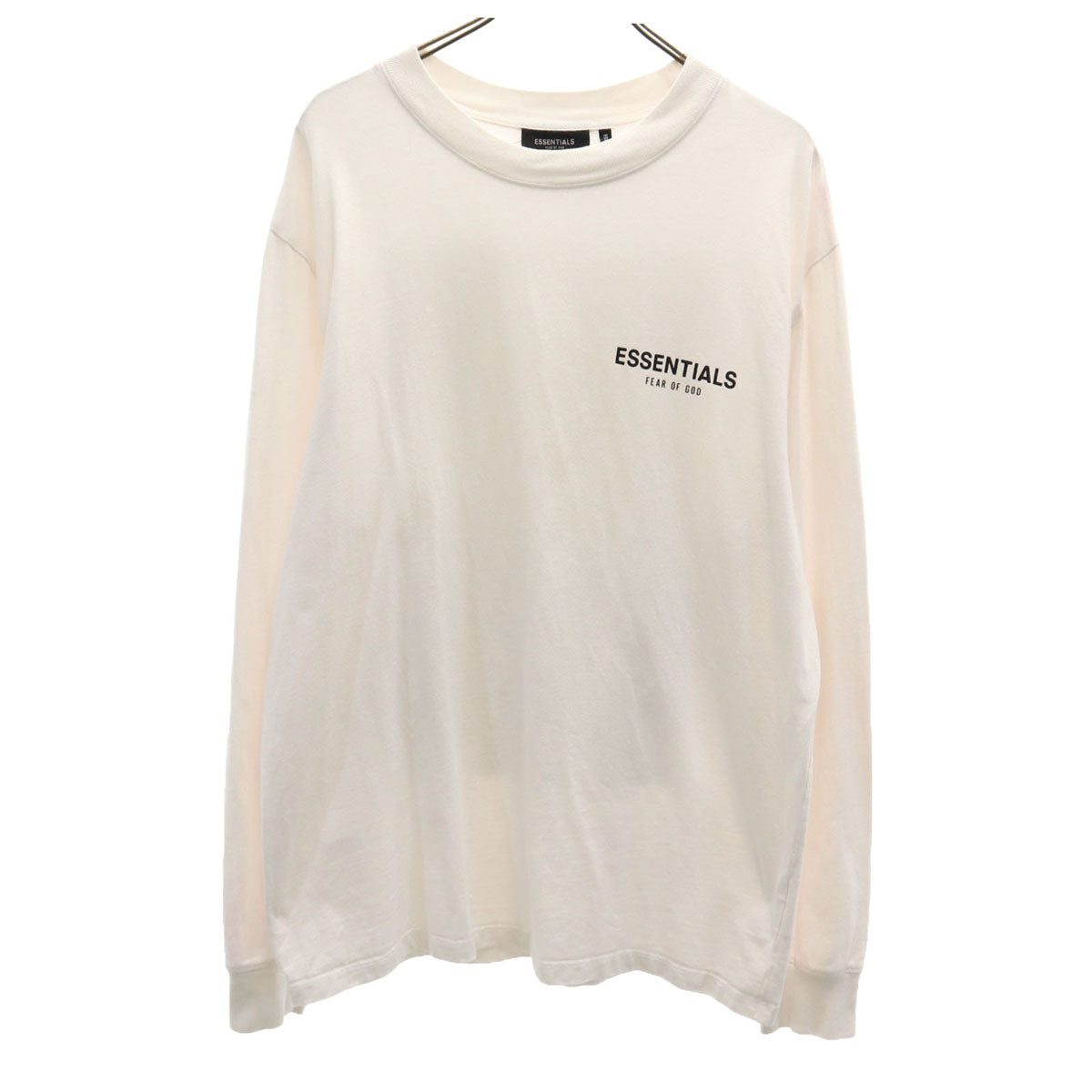 ESSENTIALS エッセンシャルズ 長袖 Tシャツ L 白 ロンT メンズ