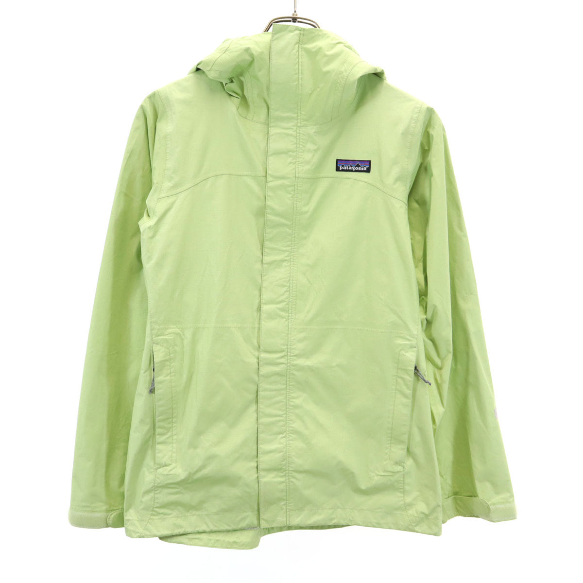 patagonia パタゴニア トレントシェル レインジャケット XS ライムイエロー 83805 アウトドア レディース
