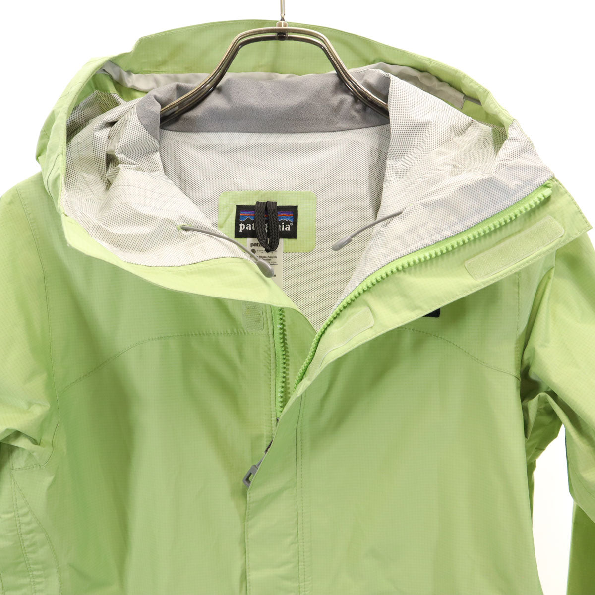 patagonia パタゴニア トレントシェル レインジャケット XS ライムイエロー 83805 アウトドア レディース