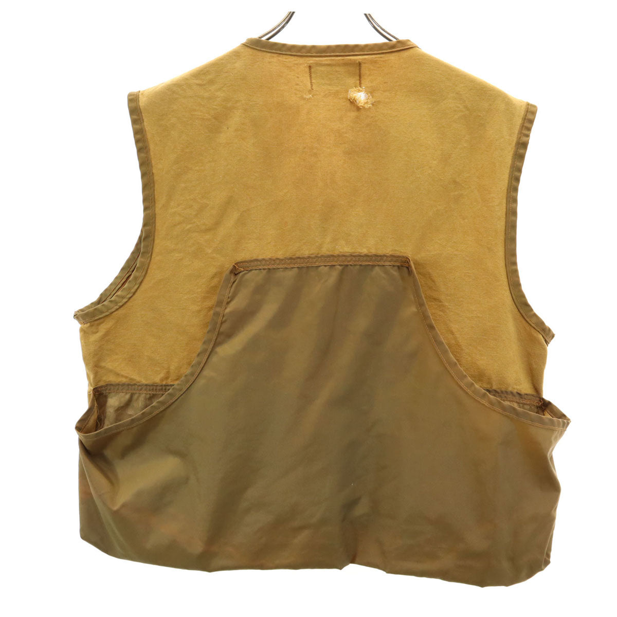 サフトバック 70s ヴィンテージ ハンティング ベスト キャメル メンズ