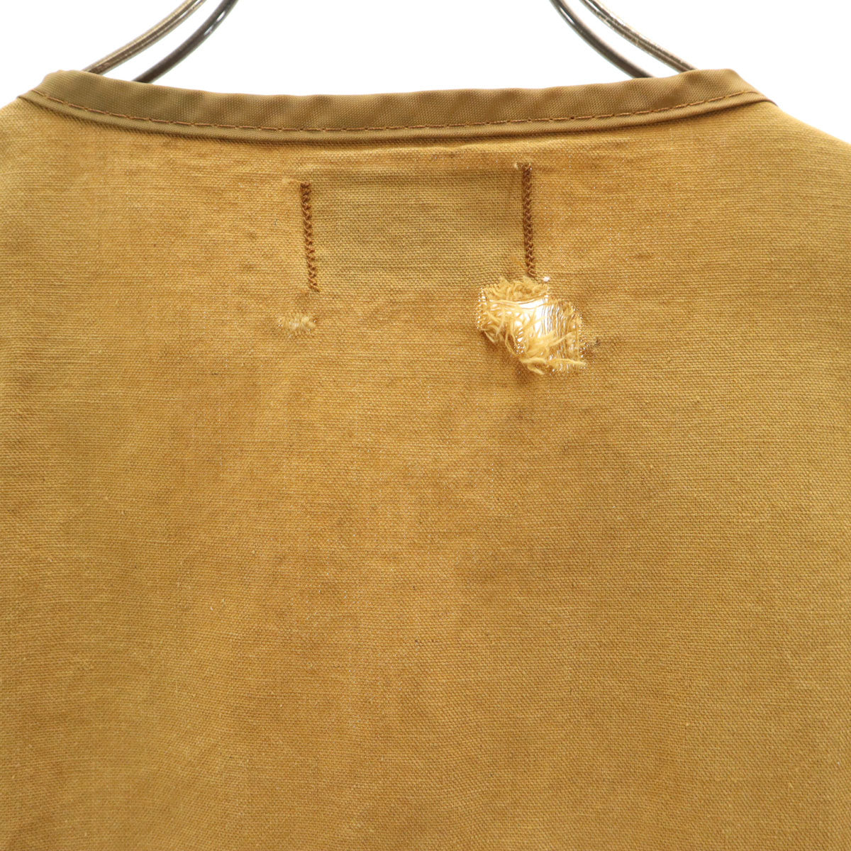 サフトバック 70s ヴィンテージ ハンティング ベスト キャメル メンズ