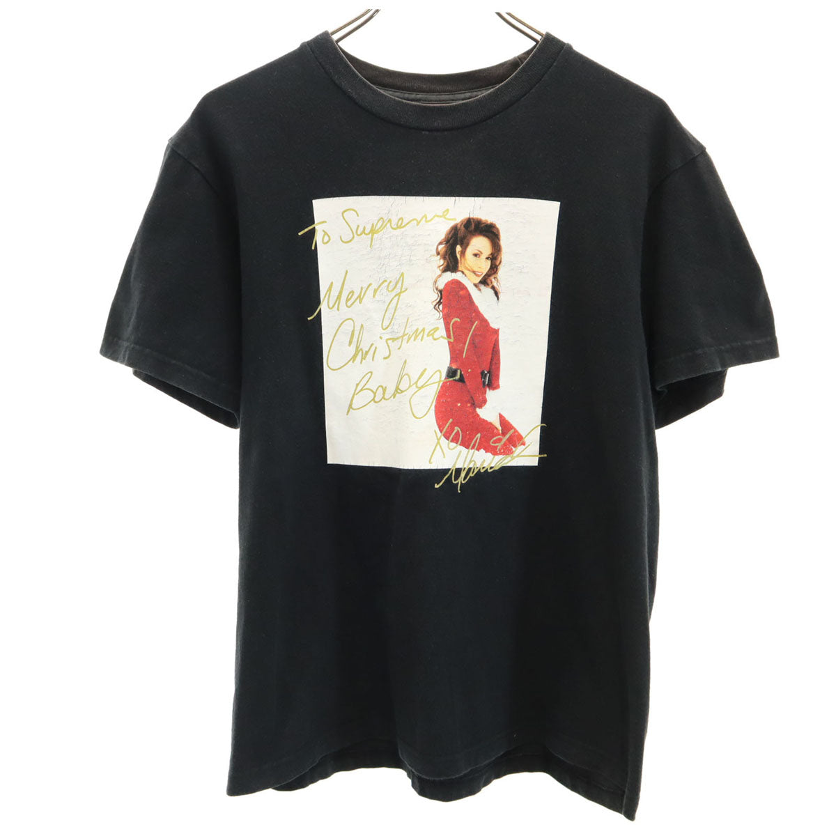 Supreme シュプリーム 20FW USA製 マライヤ・キャリー 半袖 Tシャツ S ブラック Mariah Carey メンズ