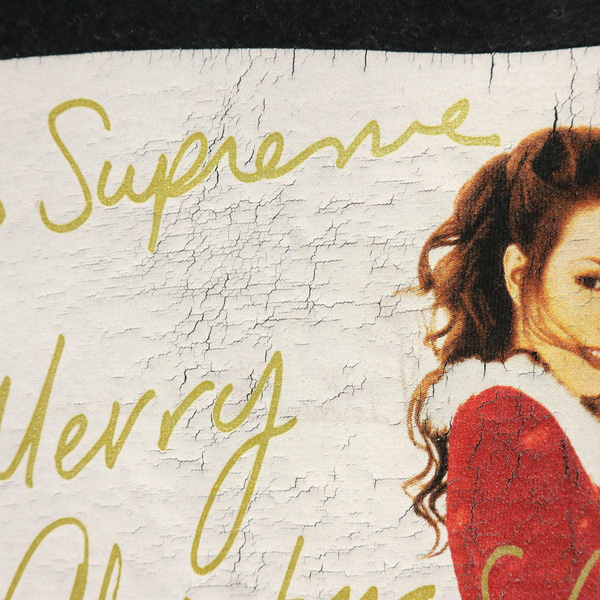 Supreme シュプリーム 20FW USA製 マライヤ・キャリー 半袖 Tシャツ S ブラック Mariah Carey メンズ