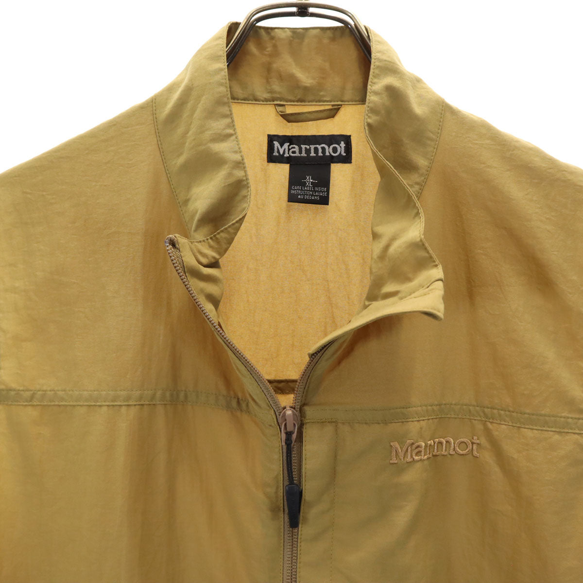 MARMOT マーモット WR ベスト XL ベージュ アウトドア メンズ