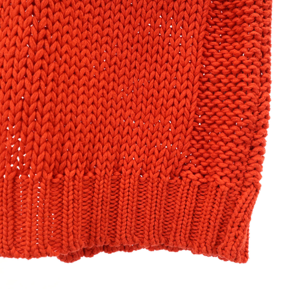 サヤカディビス ノースリーブ ニット S レッド レディース