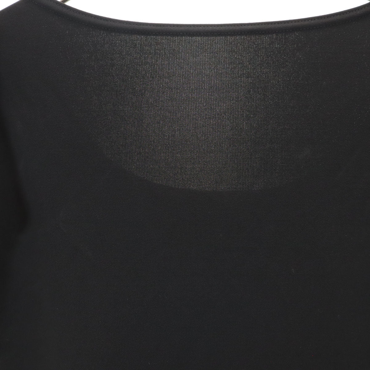 FOXEY NEW YORK フォクシーニューヨーク 日本製 半袖 カットソー 38 ブラック フレンチスリーブ レディース