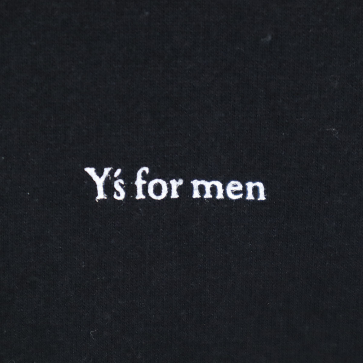 Y’s for men ワイズフォーメン オールド 半袖 Tシャツ ブラック ヨウジヤマモト メンズ
