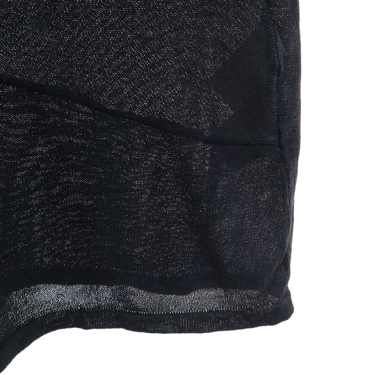 GUCCI グッチ イタリア製 シルク 半袖 ニット M 濃紺 レディース