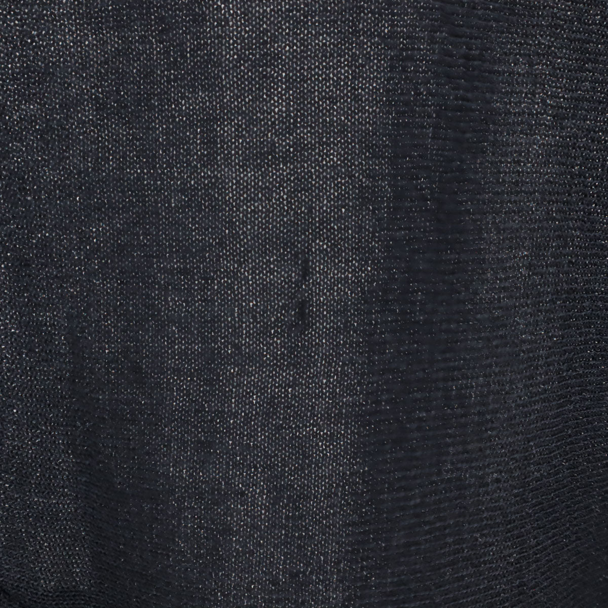 GUCCI グッチ イタリア製 シルク 半袖 ニット M 濃紺 レディース