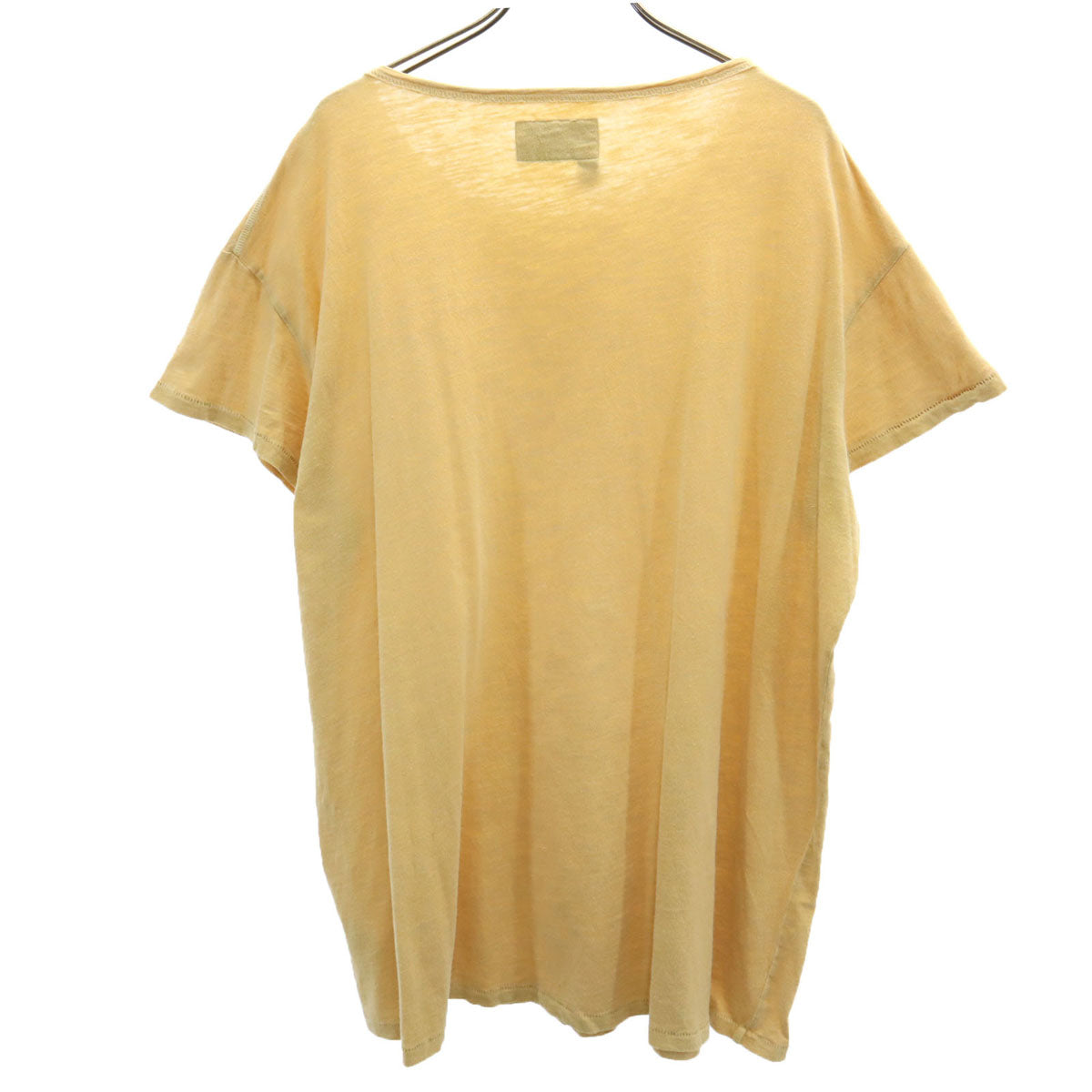 Nigel Cabourn ナイジェルケーボン 半袖 Tシャツ 50 イエロー系 LYBRO メンズ