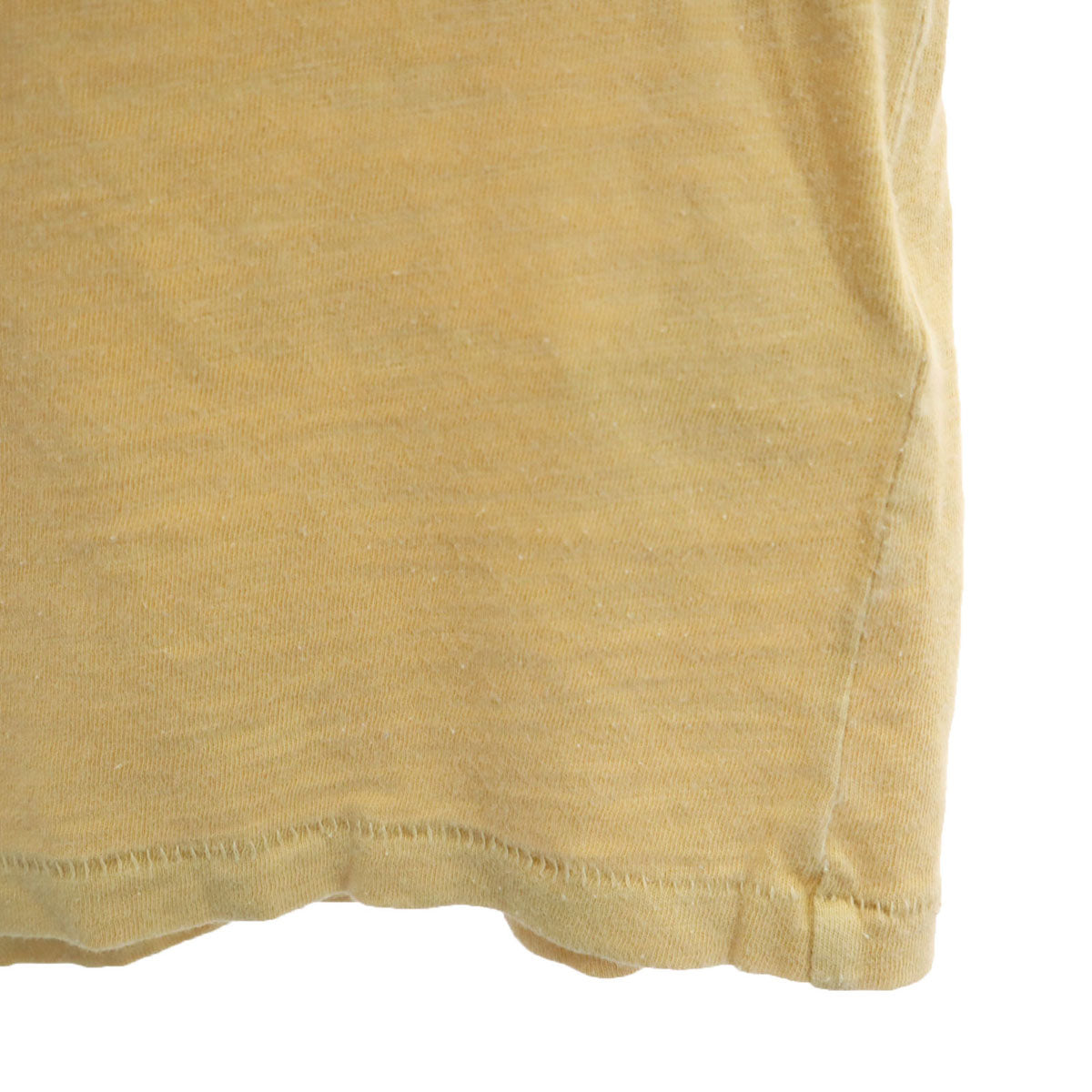 Nigel Cabourn ナイジェルケーボン 半袖 Tシャツ 50 イエロー系 LYBRO メンズ