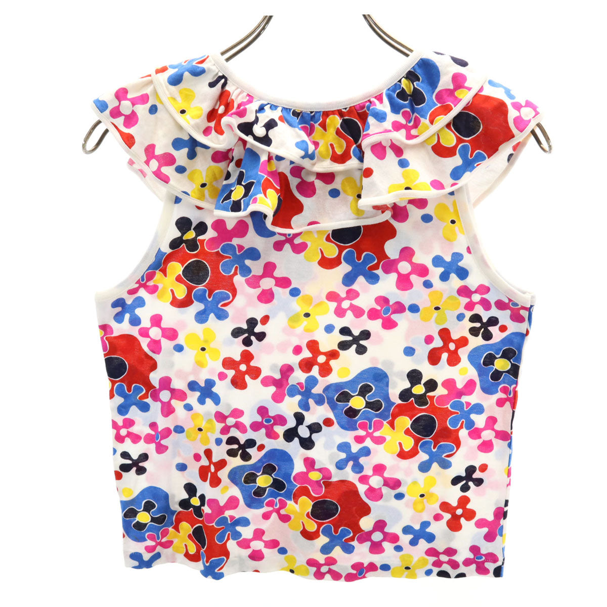 YVES SAINT LAURENT イヴサンローラン 未使用 花柄 ノースリーブ Tシャツ 140 タグ付き キッズ