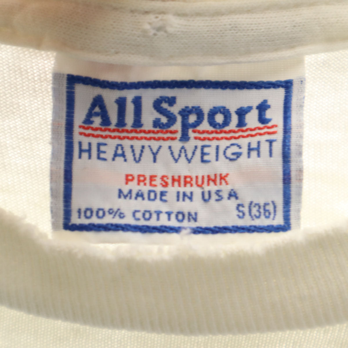 ALL SPORTS オールスポーツ 90s USA製 オールド ラットフィンク 半袖 Tシャツ S ホワイト Rat Fink キャラT メンズ