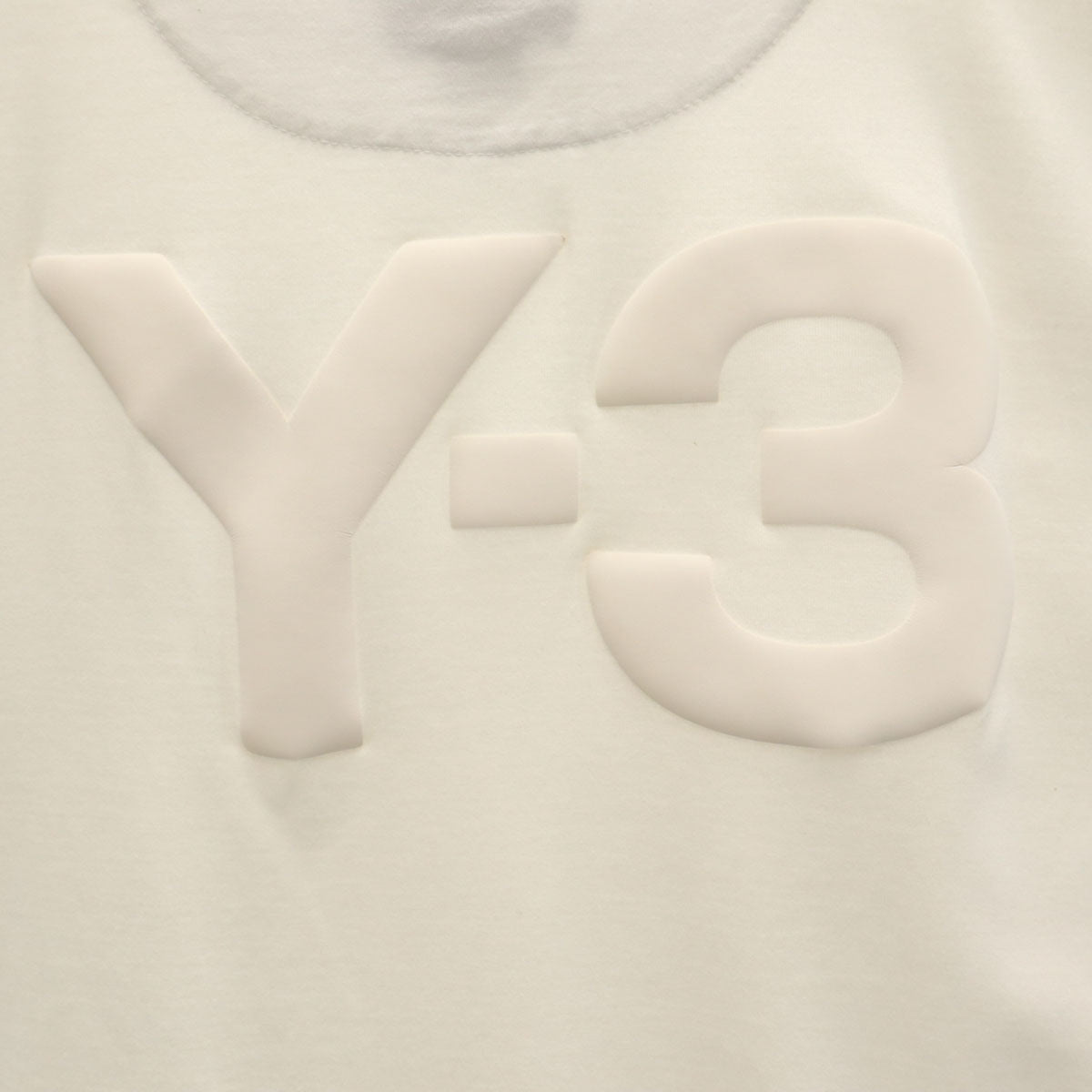 Y-3 ワイスリー バックロゴ 半袖 Tシャツ L ホワイト系 ヨウジヤマモト メンズ
