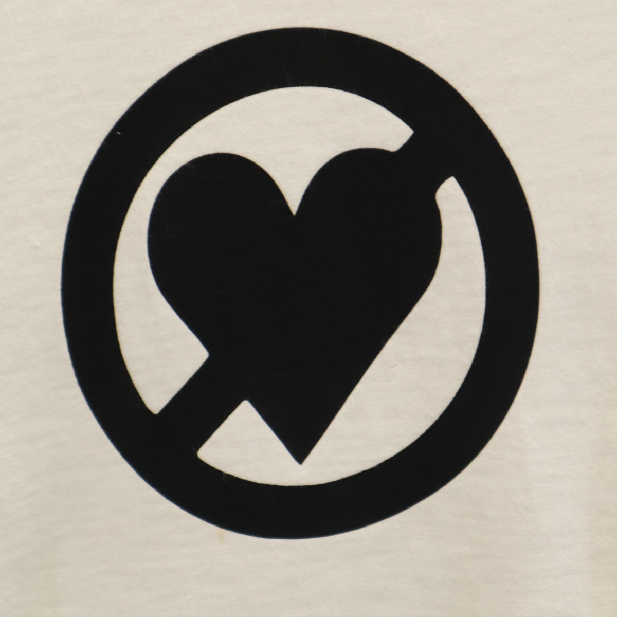 Supreme シュプリーム 22FW No Love 半袖 Tシャツ L ホワイト メンズ