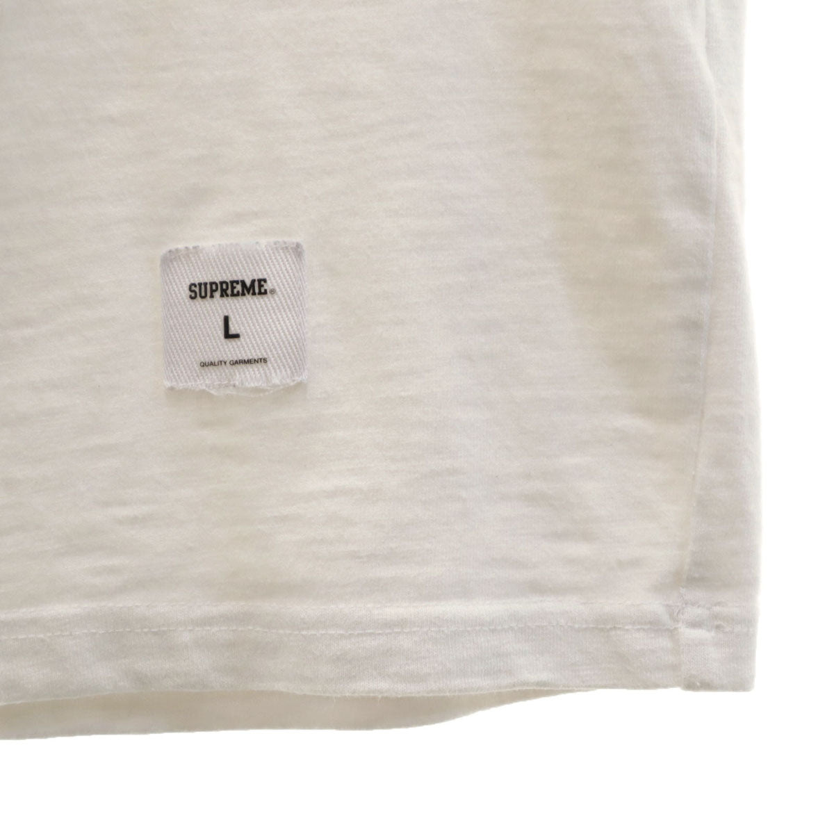 Supreme シュプリーム 22FW No Love 半袖 Tシャツ L ホワイト メンズ