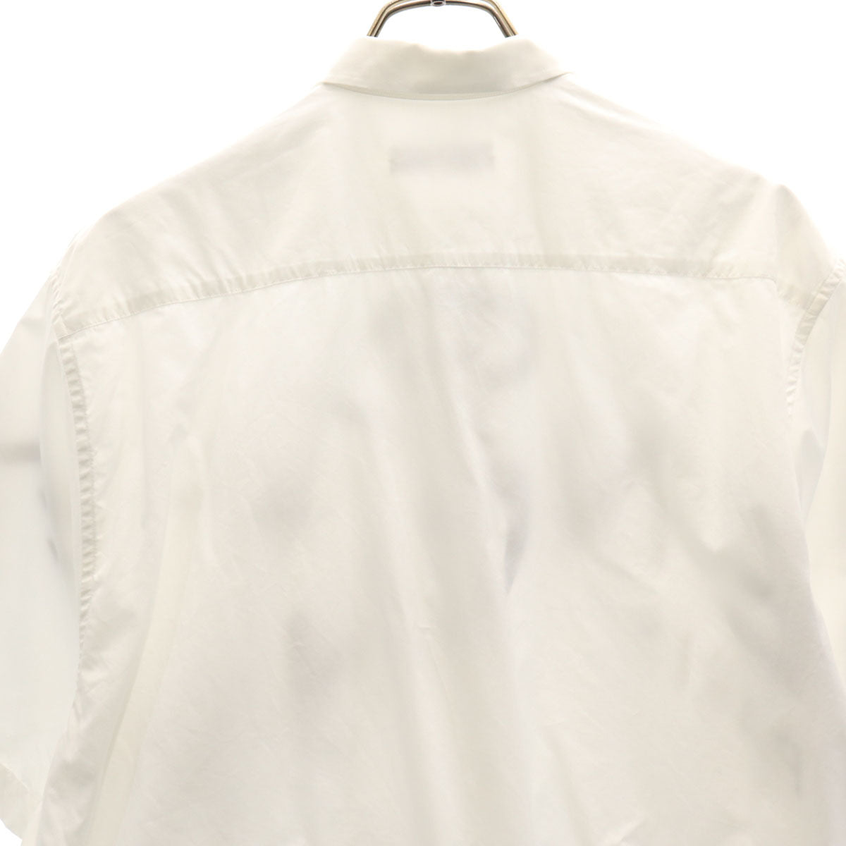 GIVENCHY ジバンシィ ポルトガル製 半袖 コットンシャツ 38 ホワイト メンズ