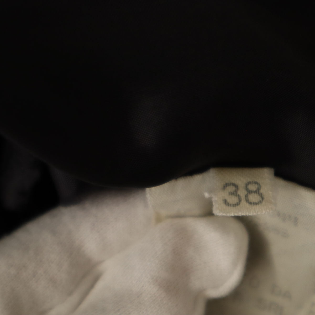 Emporio Armani エンポリオアルマーニ 90s イタリア製 ウール オールド パンツスーツ 上下 セットアップ 38/42 黒 レディース