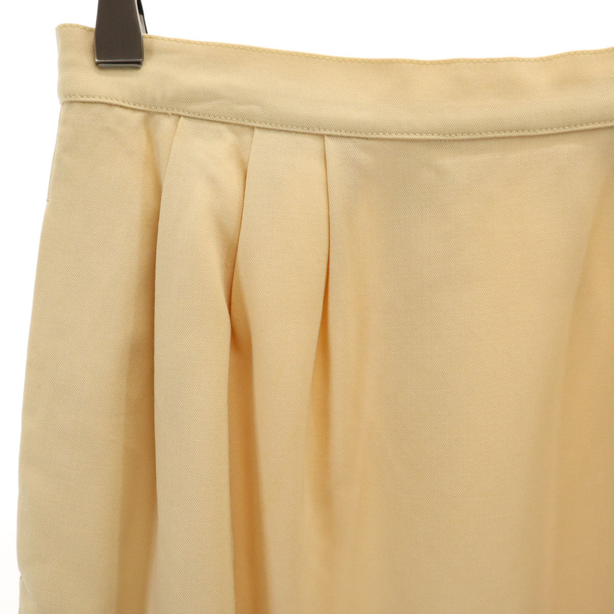 FOXEY フォクシー 日本製 ウール スカートスーツ 上下 セットアップ 38 ベージュ系 レディース