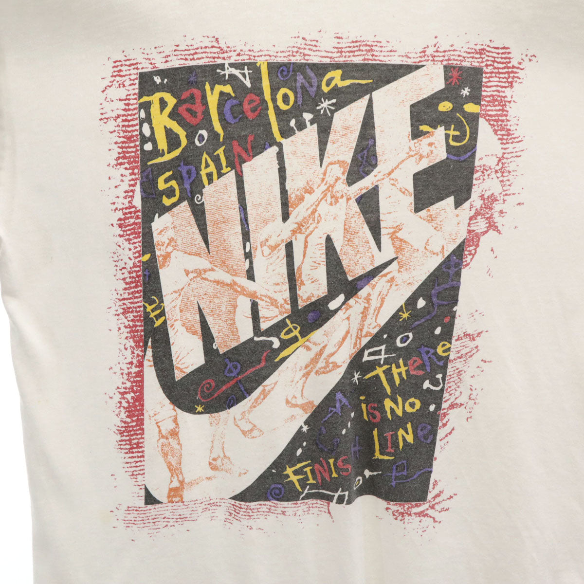 NIKE ナイキ 90s 00s 銀タグ オールド 半袖 Tシャツ L ホワイト メンズ