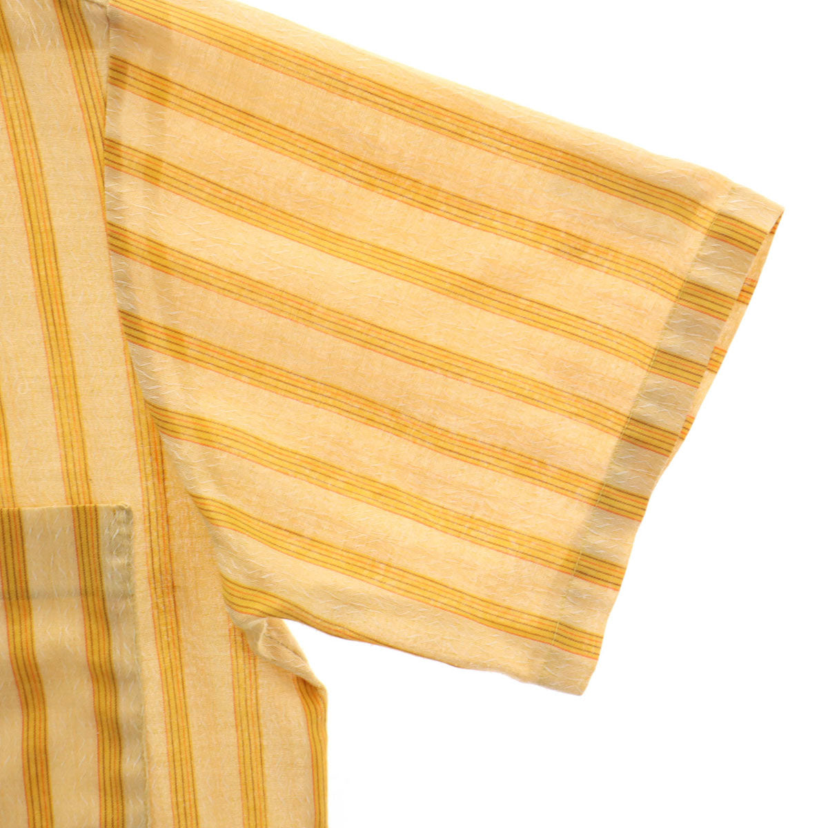 TOWNCRAFT タウンクラフト 70s ヴィンテージ ストライプ柄 半袖 シャツ 15 山吹色 PENNEYS メンズ