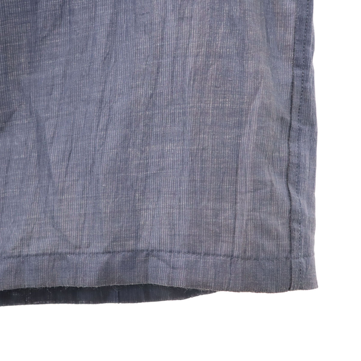 BALENCIAGA SPORT バレンシアガ スポーツ 90s オールド 半袖 ワッシャー加工 バンドカラーシャツ L チャコール メンズ