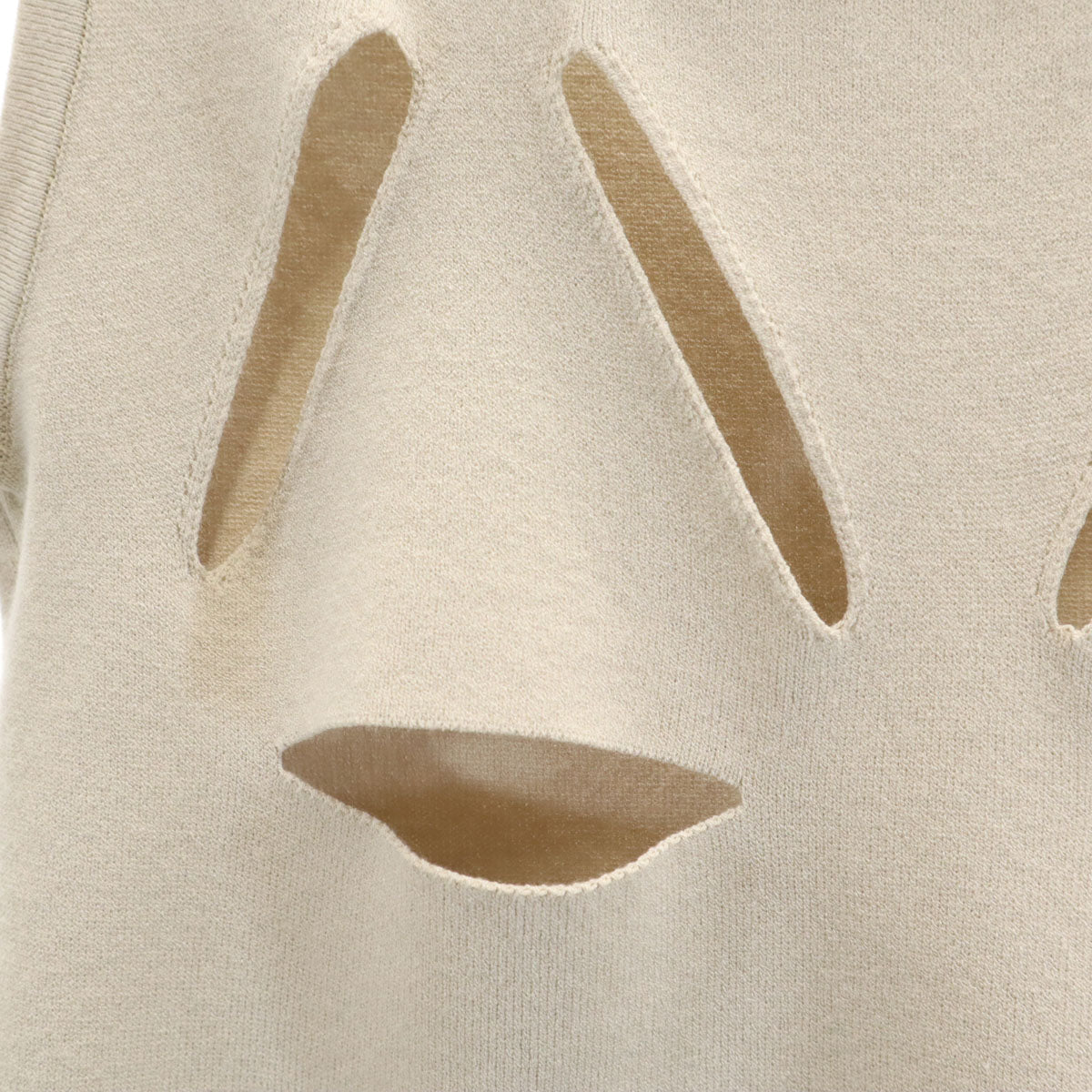 未使用 BOTTER ボッター ポルトガル製 ノースリーブ ニット グレージュ レディース