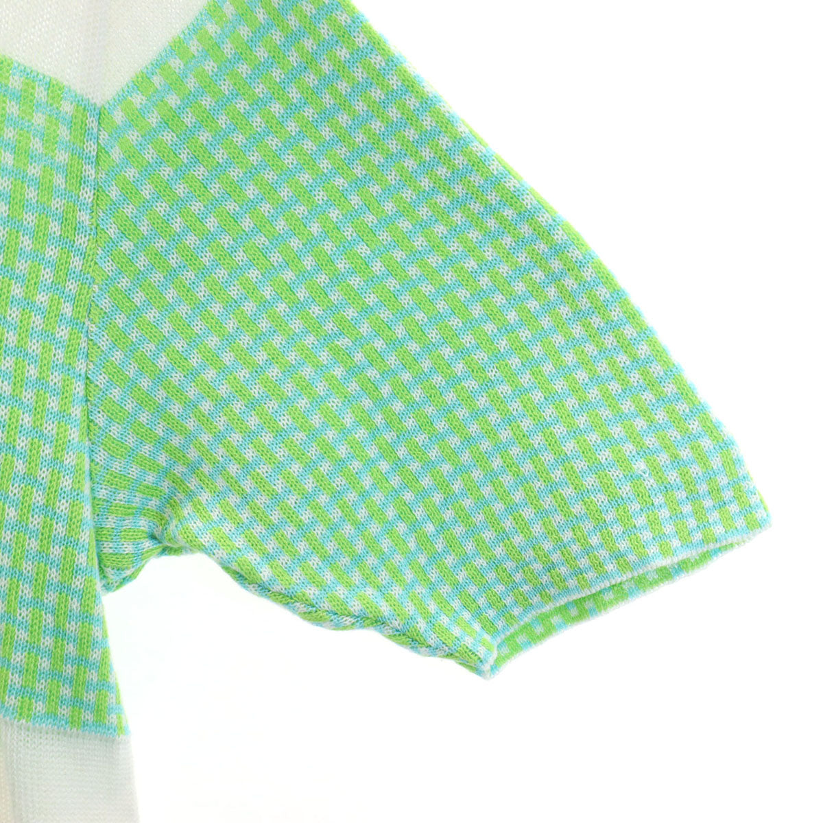 Christian Dior SPORTS クリスチャンディオールスポーツ 90s オールド 半袖 ニット M ホワイト レディース