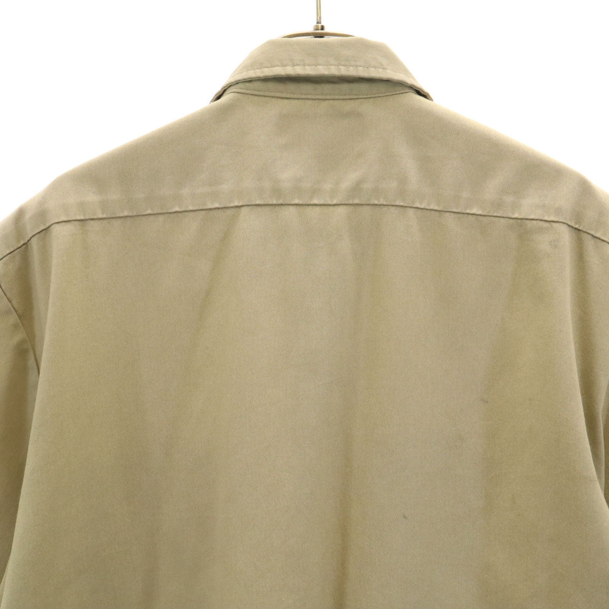 Dickies ディッキーズ 半袖 ワークシャツ M ベージュ メンズ