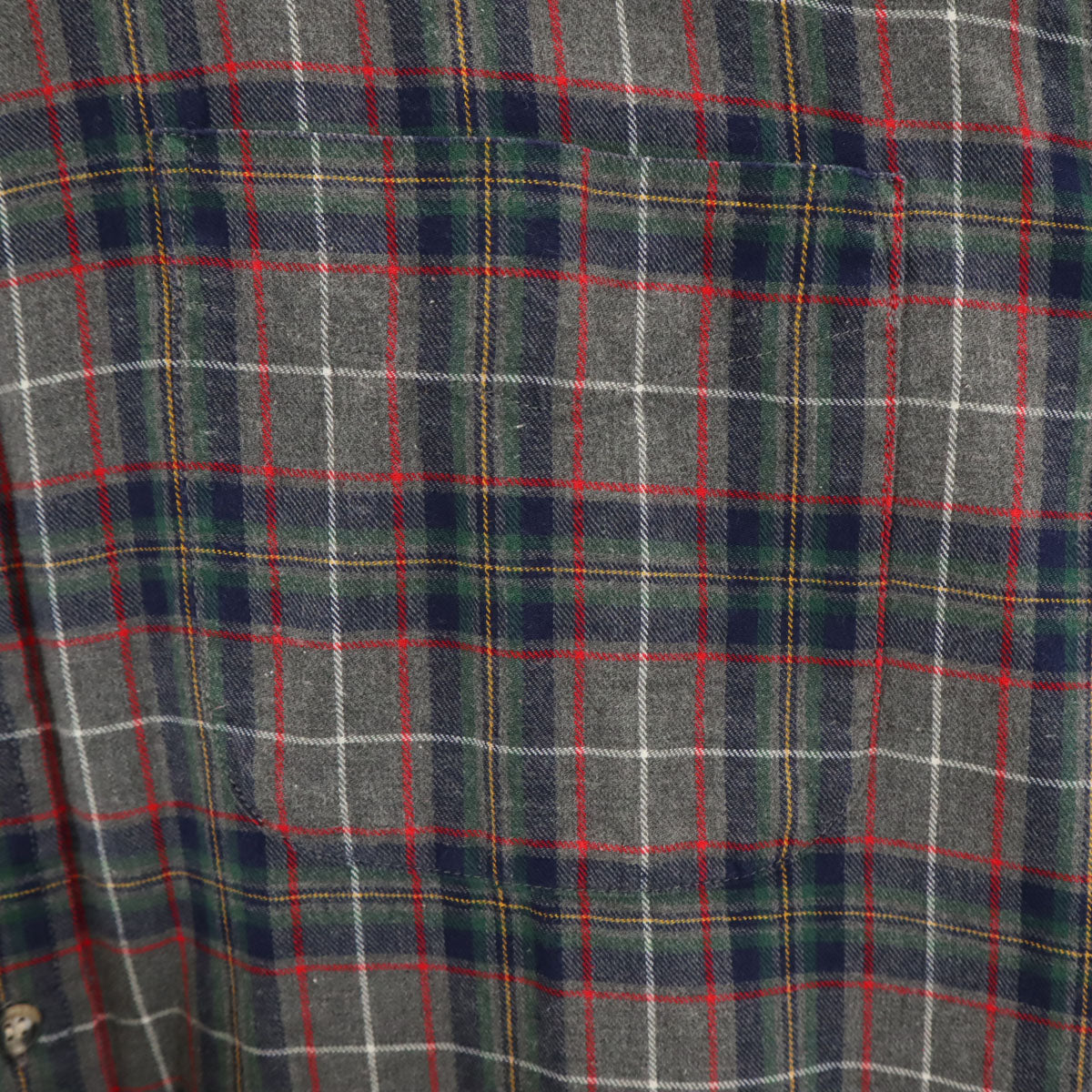 GAP ギャップ 90s オールド チェック柄 半袖 ボタンダウンシャツ L グレー系 メンズ