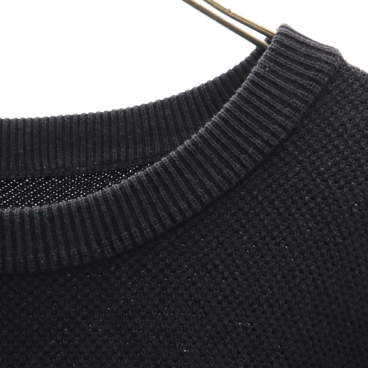 crepuscule クレプスキュール 半袖 ニット F ブラック メンズ