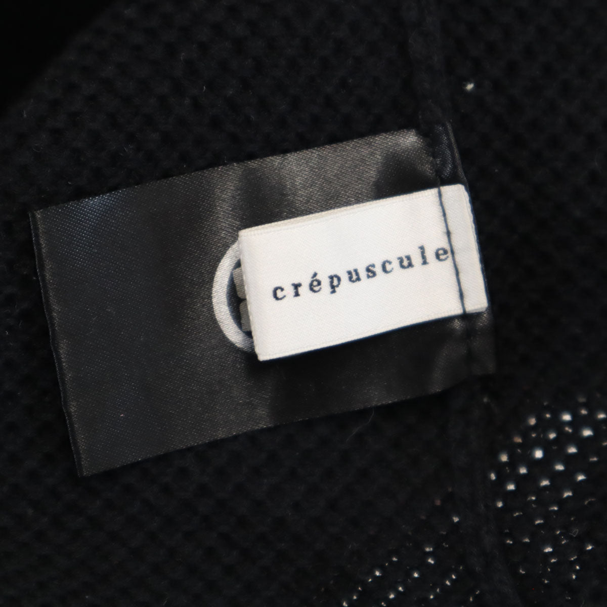 crepuscule クレプスキュール 半袖 ニット F ブラック メンズ