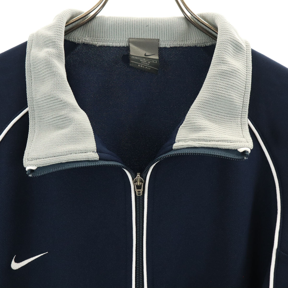 NIKE ナイキ トラックジャケット L ネイビー ジャージ DRI-FIT メンズ