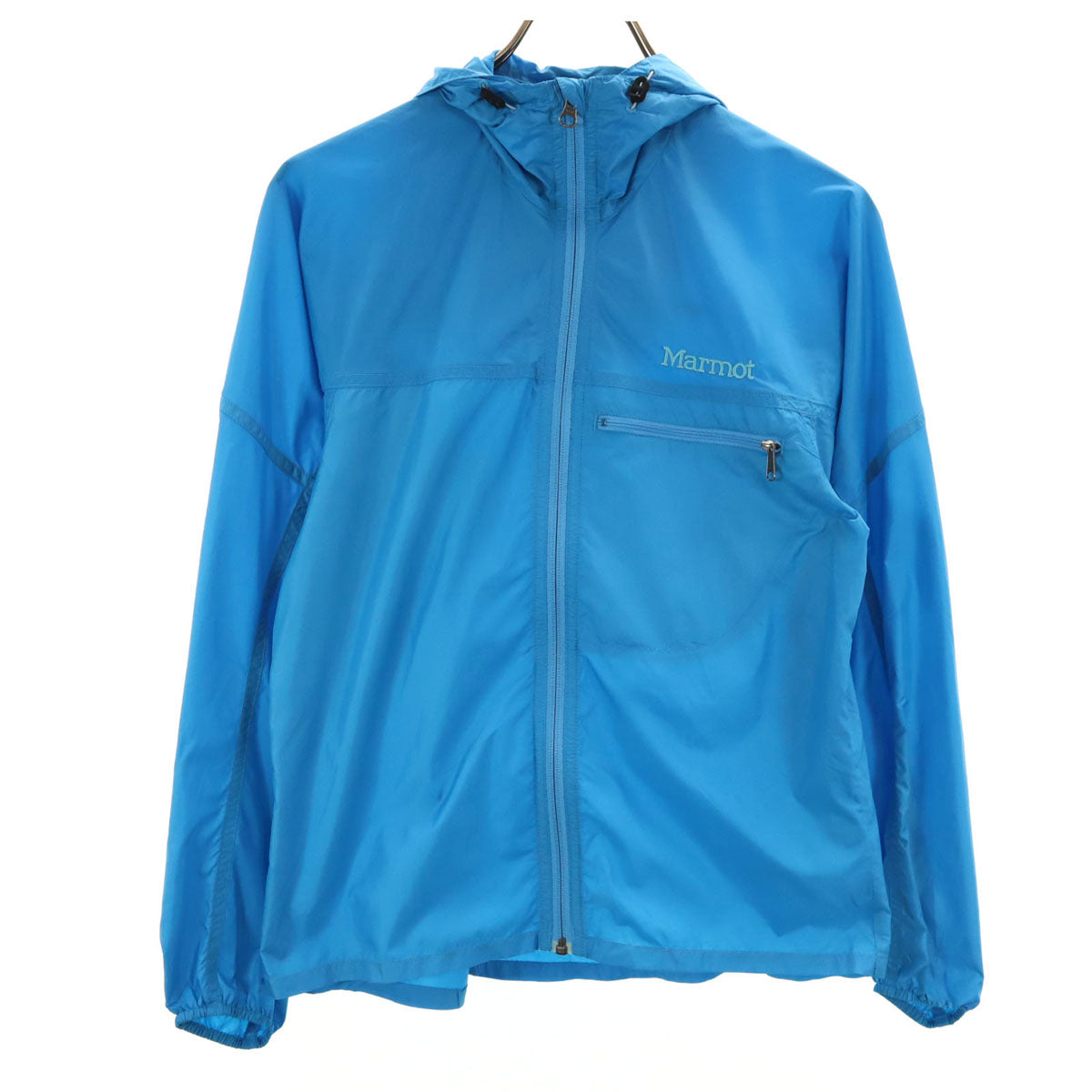MARMOT マーモット ウインドブレーカー S 水色 ジャケット ポケッタブル アウトドア レディース
