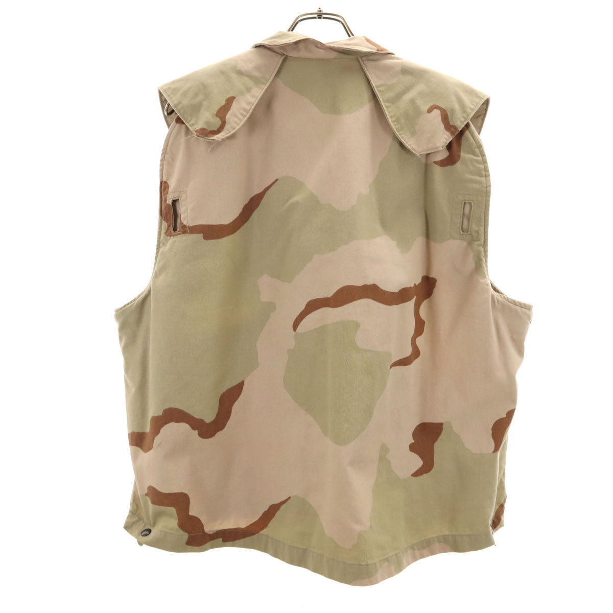 US ARMY アメリカ軍 90s DLA オールド カモフラ柄 ベスト L/XL カーキ系 PROPPER INTERNATIONAL 迷彩 レディース