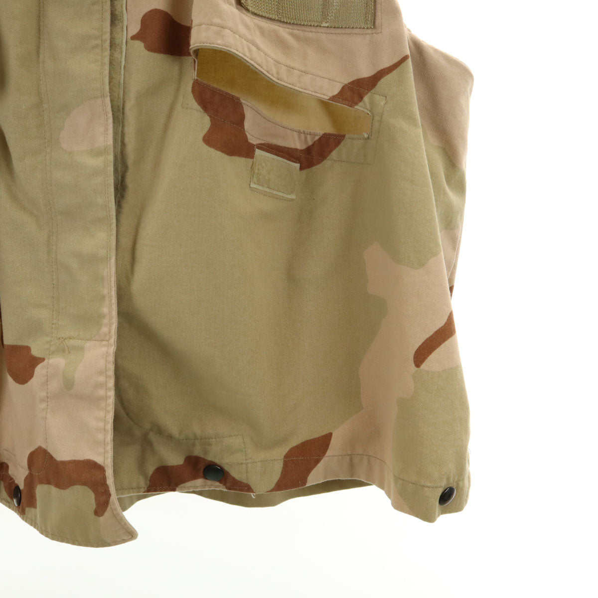 US ARMY アメリカ軍 90s DLA オールド カモフラ柄 ベスト L/XL カーキ系 PROPPER INTERNATIONAL 迷彩 レディース