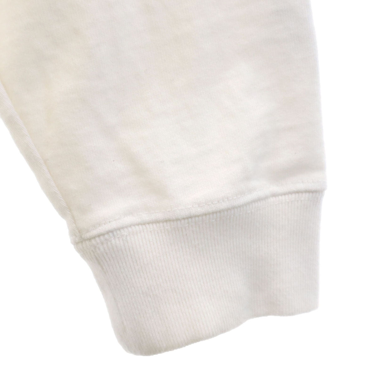 TAIN DOUBLEPUSH タインダブルプッシュ バック バンダナ 長袖 Tシャツ L ホワイト ロンT メンズ