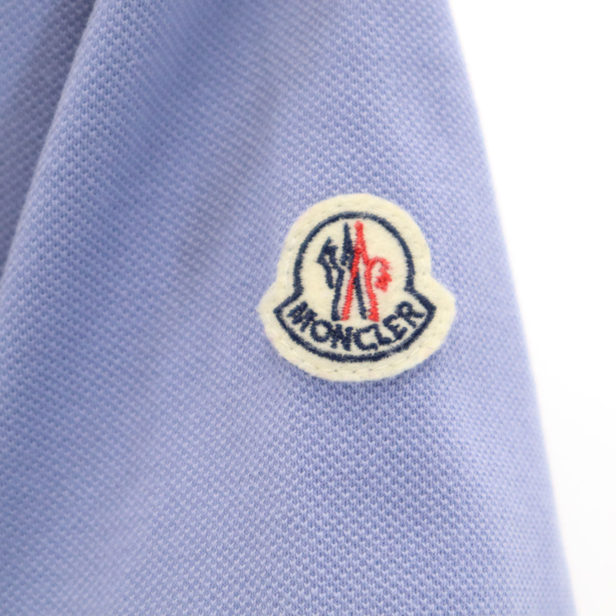 MONCLER モンクレール 半袖 ポロシャツ S パープル メンズ